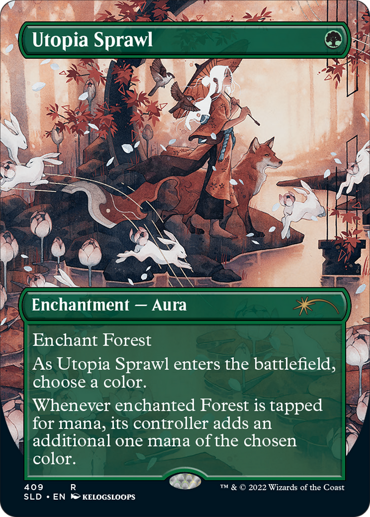 Utopia Sprawl (Borderless) [Secret Lair Drop] (Borderless)