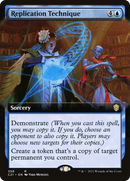 Replication Technique (Extended Art) - [Commander 2021]: (Extended Art)
