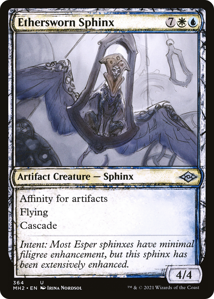 Ethersworn Sphinx (Showcase): (Showcase) [Modern Horizons 2]