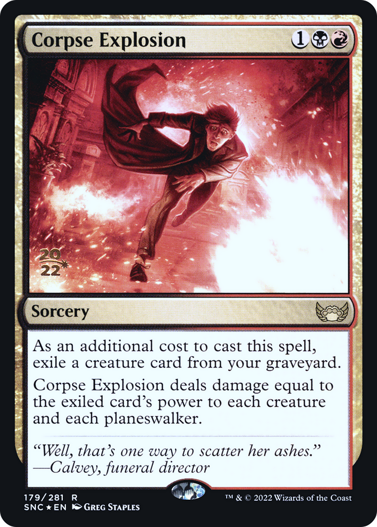 Corpse Explosion [Streets of New Capenna Promos] Foil