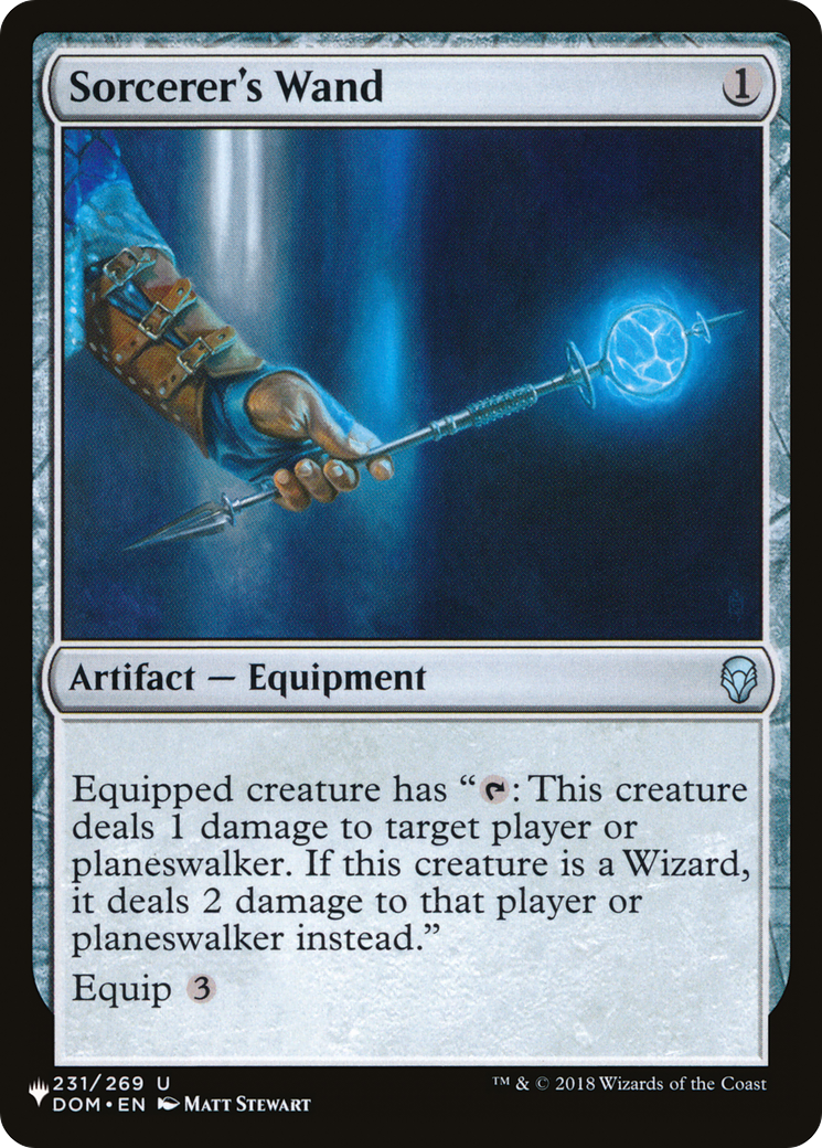 Sorcerer's Wand - [The List]