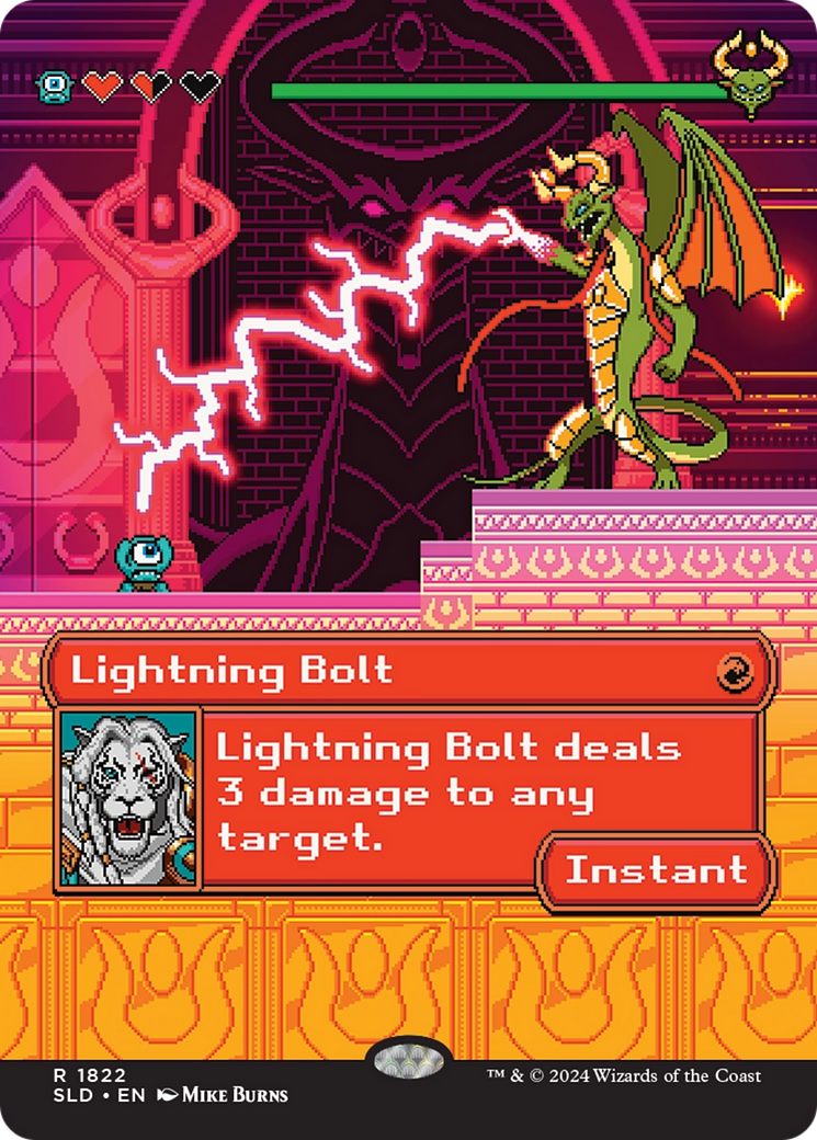Lightning Bolt (1822) [Secret Lair Drop] (Borderless)