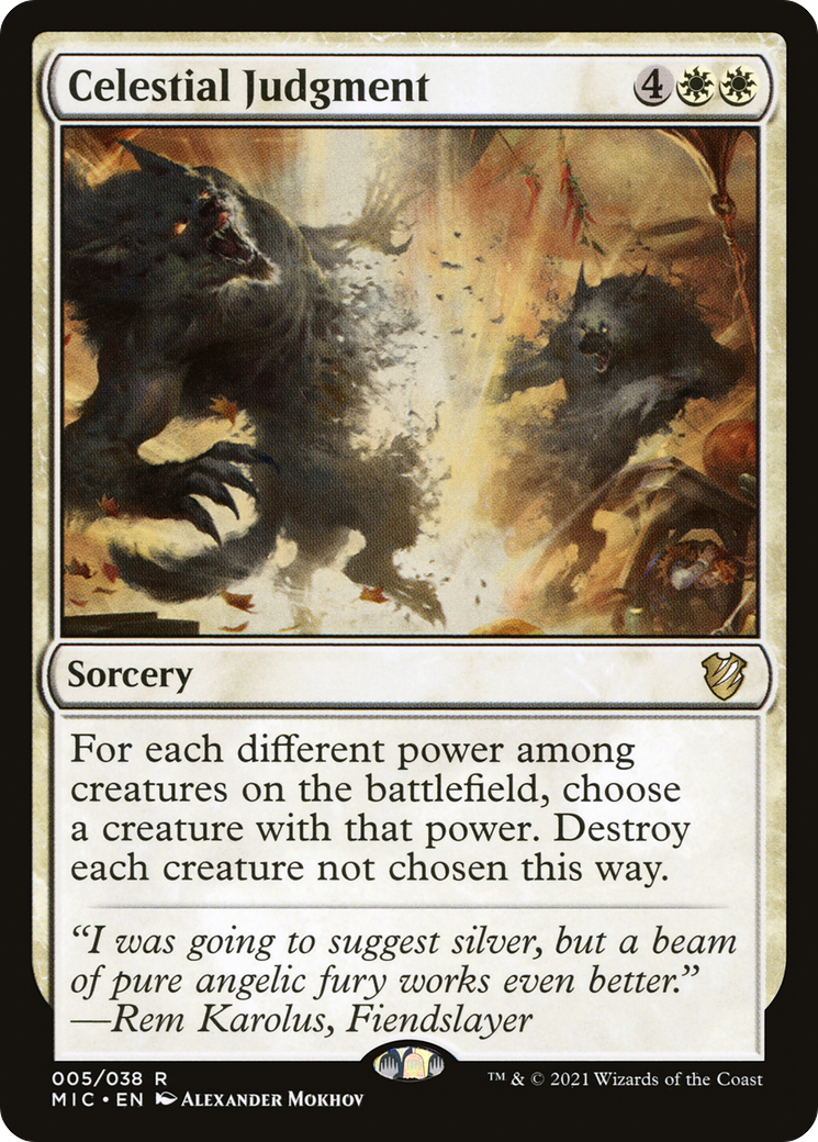 Celestial Judgment - Midnight Hunt Commander