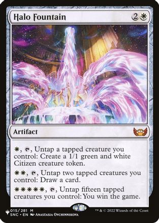Halo Fountain [The List Reprints]