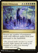 Eerie Ultimatum [The List Reprints]