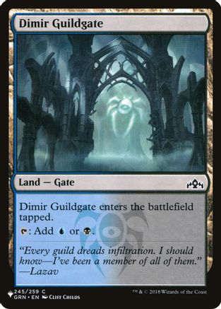 Dimir Guildgate [The List Reprints]