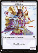 Samurai // Clue Double-Sided Token [The List]