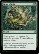 Beast Within - [Bloomburrow Commander]