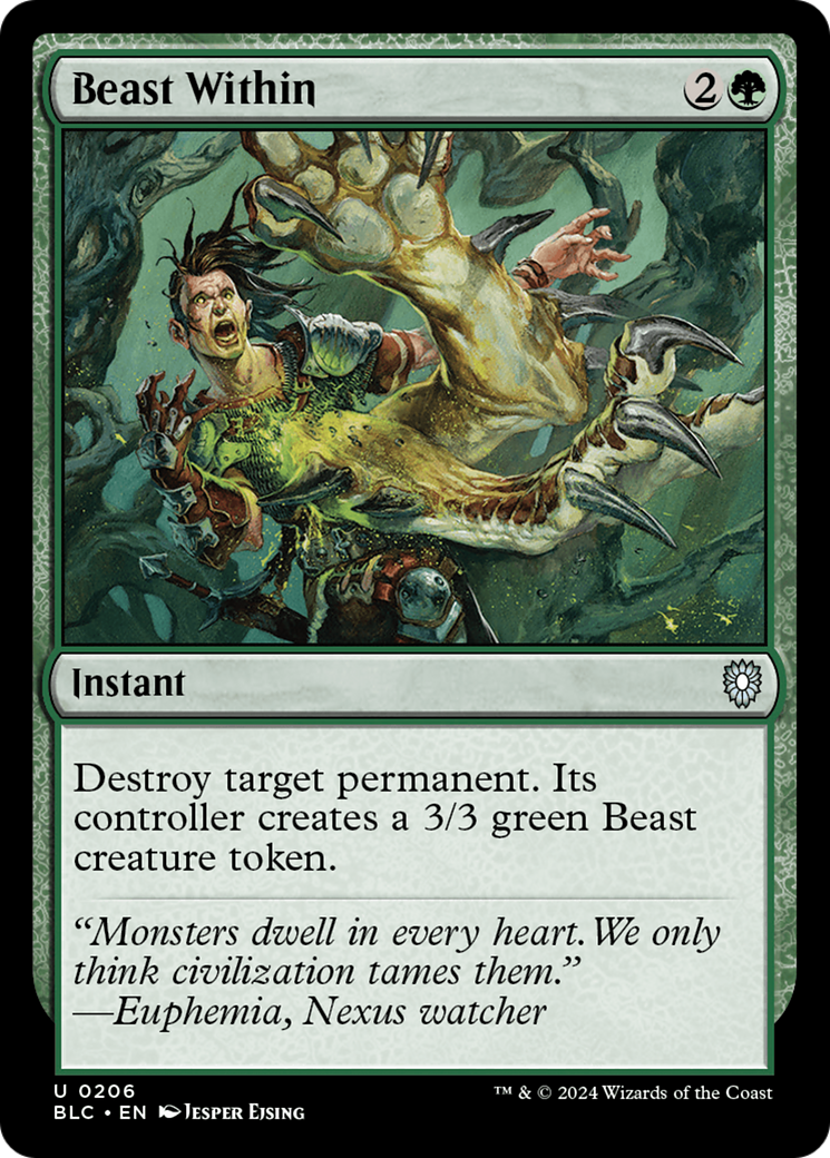 Beast Within - [Bloomburrow Commander]