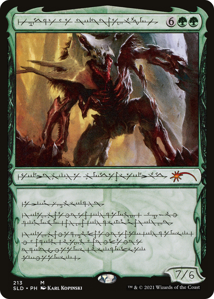 Vorinclex, Voice of Hunger (Phyrexian) [Secret Lair Drop]