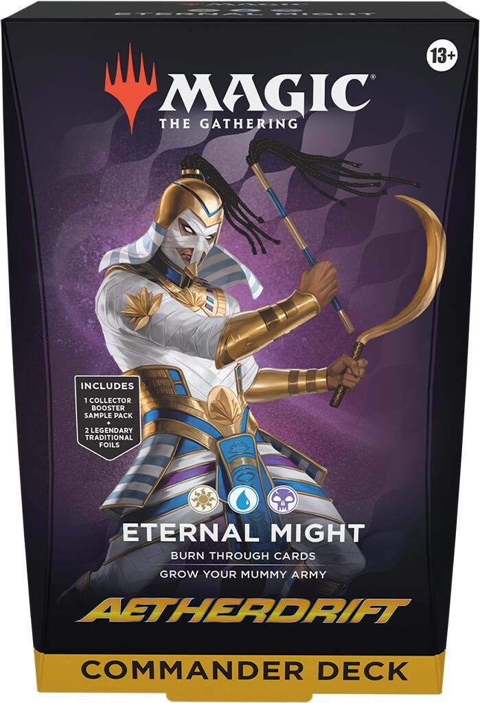 永劫なる力　Eternal Might Commander Deck Amazon.com: Magic The Gathering Aetherdrift Commander Deck