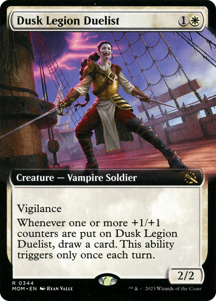 Dusk Legion Duelist (Extended Art): (Extended Art) [March of the Machine]