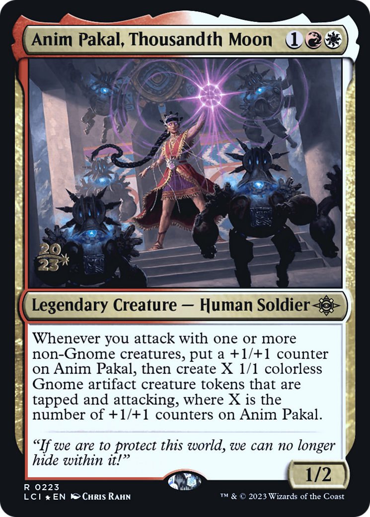 Anim Pakal, Thousandth Moon - The Lost Caverns of Ixalan Promos Foil