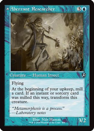 Aberrant Researcher (Retro Frame) - Innistrad Remastered