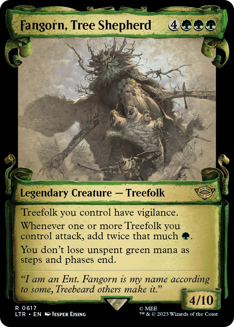 Fangorn, Tree Shepherd (Showcase Scrolls): (Showcase) [The Lord of the Rings: Tales of Middle-earth]