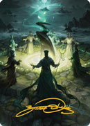 Cryptolith Rite Art Card (Gold-Stamped Signature) [Innistrad Remastered Art Series]