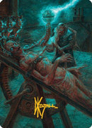 Rooftop Storm Art Card (Gold-Stamped Signature) [Innistrad Remastered Art Series]