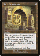 Cryptic Gateway (Retro Frame) [Dominaria Remastered]