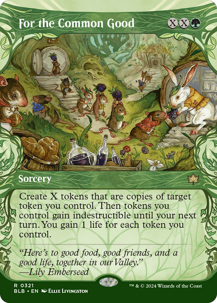 For the Common Good (Showcase): (Showcase) (Borderless) [Bloomburrow]