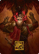 Abrade Art Card (Gold-Stamped Signature) - Art Series: Innistrad Remastered