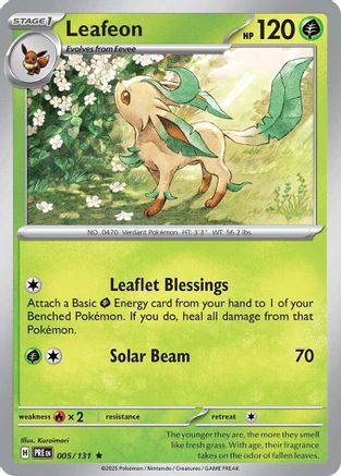 Leafeon 005 [SV Prismatic Evolutions]
