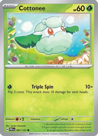 Cottonee 007 [SV Prismatic Evolutions]