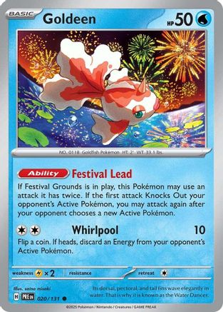 Goldeen 020 [SV Prismatic Evolutions]