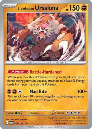 Bloodmoon Ursaluna 054 [SV Prismatic Evolutions]