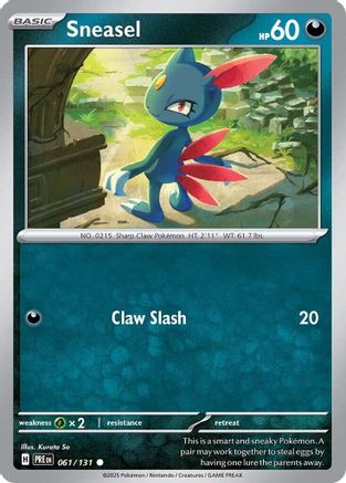 Sneasel 061 [SV Prismatic Evolutions]