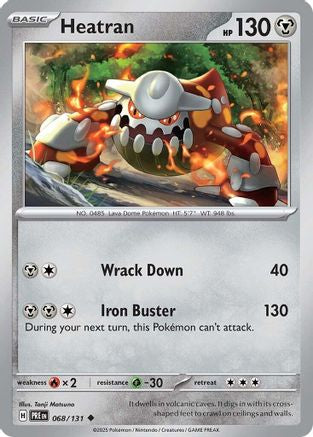 Heatran 068 [SV Prismatic Evolutions]
