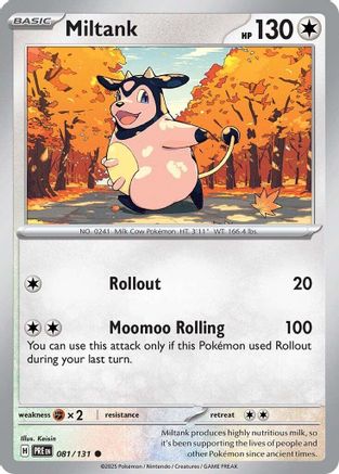 Miltank 081 [SV Prismatic Evolutions]