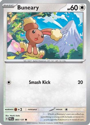 Buneary 083 [SV Prismatic Evolutions]