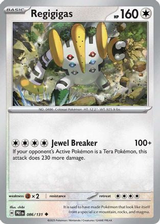 Regigigas 086 [SV Prismatic Evolutions]