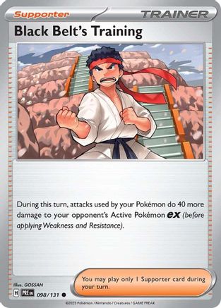 Black Belt's Training 098/131 [SV Prismatic Evolutions]