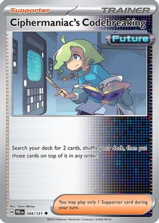 Ciphermaniac's Codebreaking 104 [SV Prismatic Evolutions]