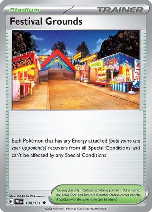 Festival Grounds 108 [SV Prismatic Evolutions]