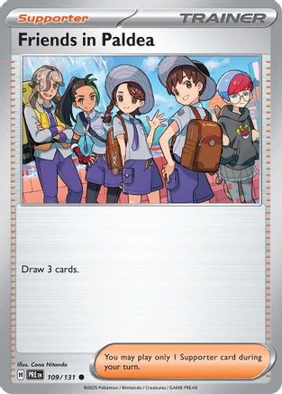 Friends in Paldea 109/131 [SV Prismatic Evolutions]