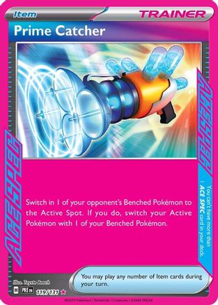 Prime Catcher 119 [SV Prismatic Evolutions]  - Holofoil