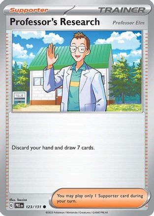 Professor's Research [Professor Elm] 123 [SV Prismatic Evolutions]