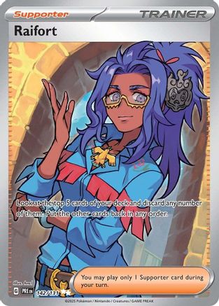 Raifort 142 [SV Prismatic Evolutions]  - Holofoil