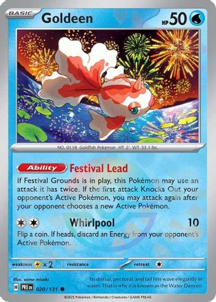 Goldeen (Poke Ball Pattern) 020 [SV Prismatic Evolutions]  - Holofoil