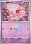 Spritzee - 38/131 (Poke Ball Pattern) [SV Prismatic Evolutions] - Holofoil
