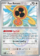 Fan Rotom (Poke Ball Pattern) 085 [SV Prismatic Evolutions]  - Holofoil