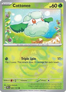 Cottonee (Master Ball Pattern) 007 [SV Prismatic Evolutions]  - Holofoil