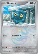 Bronzor (Master Ball Pattern) 066 [SV Prismatic Evolutions]  - Holofoil