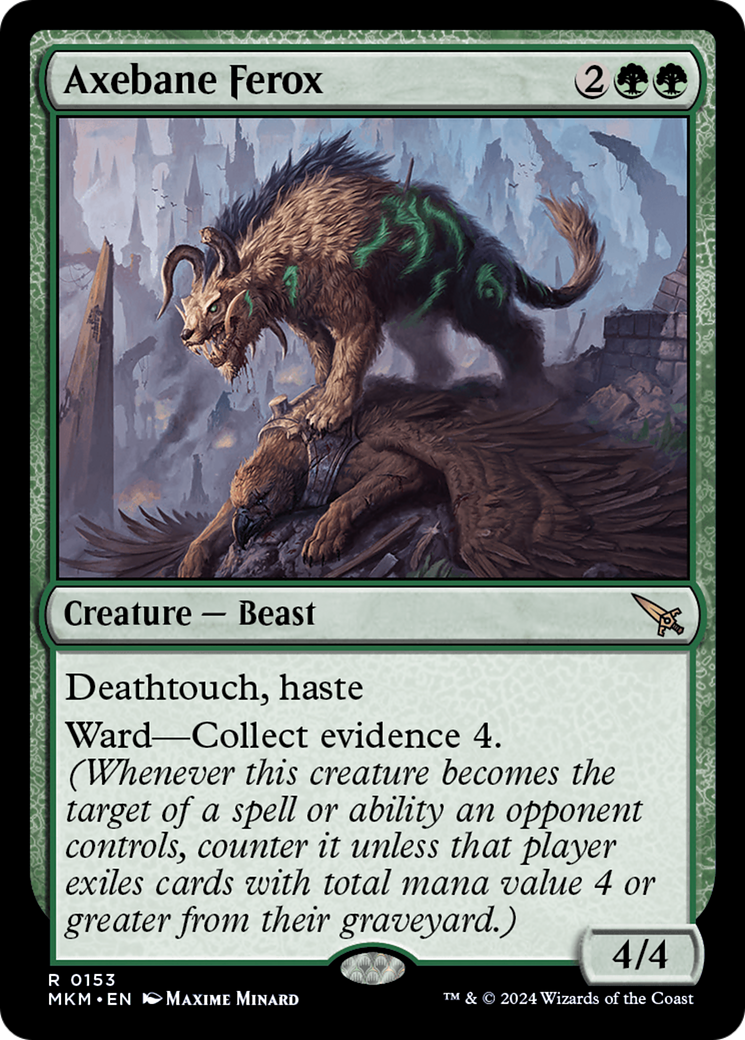Axebane Ferox - [Murders at Karlov Manor]