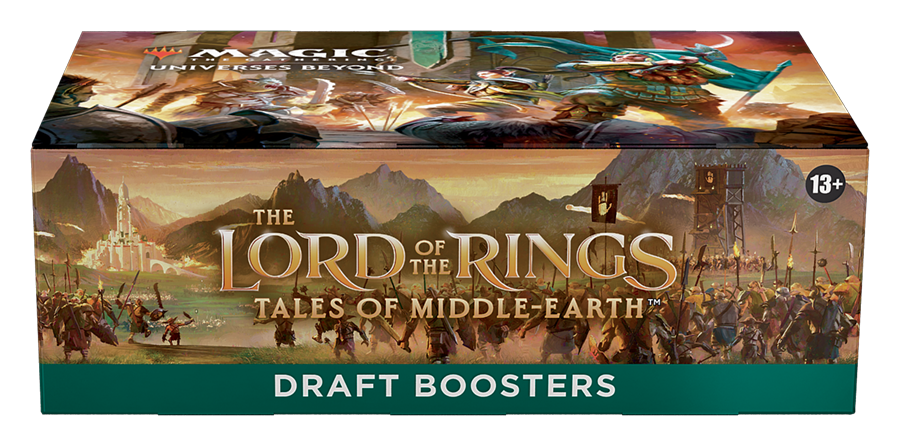 mtg lotr draft booster box The Lord of the Rings: Tales of Middle-earth
