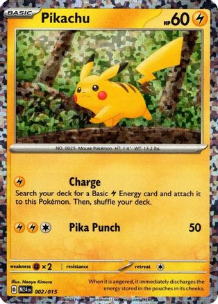 Pikachu 002 [McDonalds Promos 2024]  - Holofoil