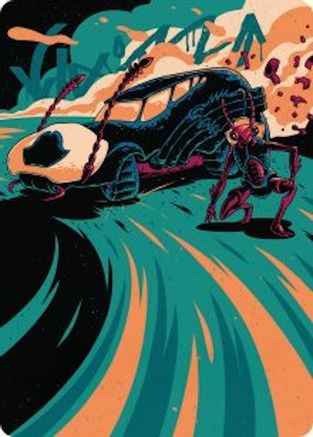 Carrion Cruiser Art Card - Art Series: Aetherdrift