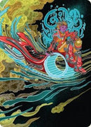 Cloudspire Skycycle Art Card [Art Series: Aetherdrift]